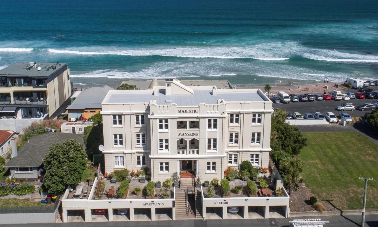 Majestic Mansions - Apartments At St Clair Dunedin Eksteriør bilde