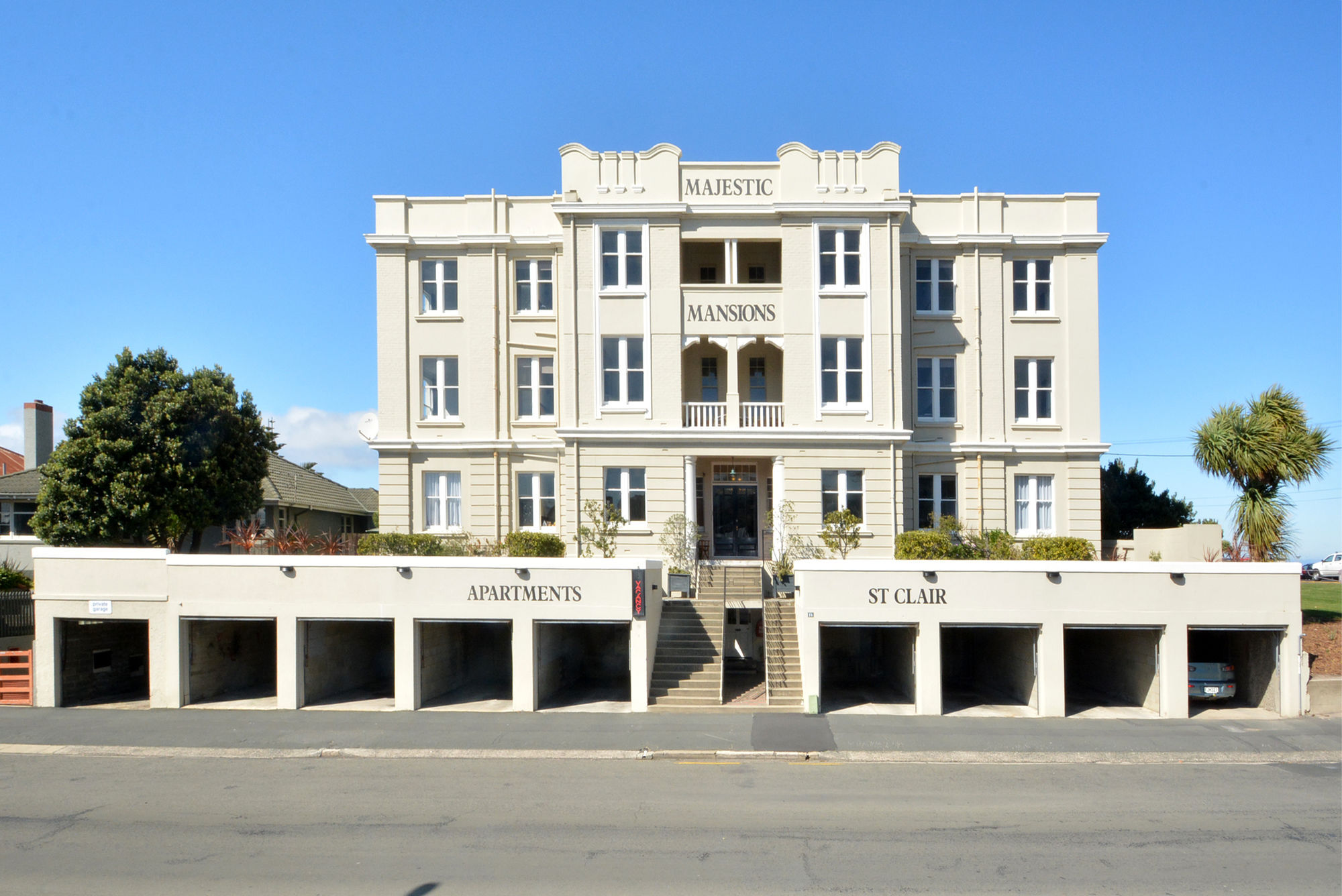 Majestic Mansions - Apartments At St Clair Dunedin Eksteriør bilde